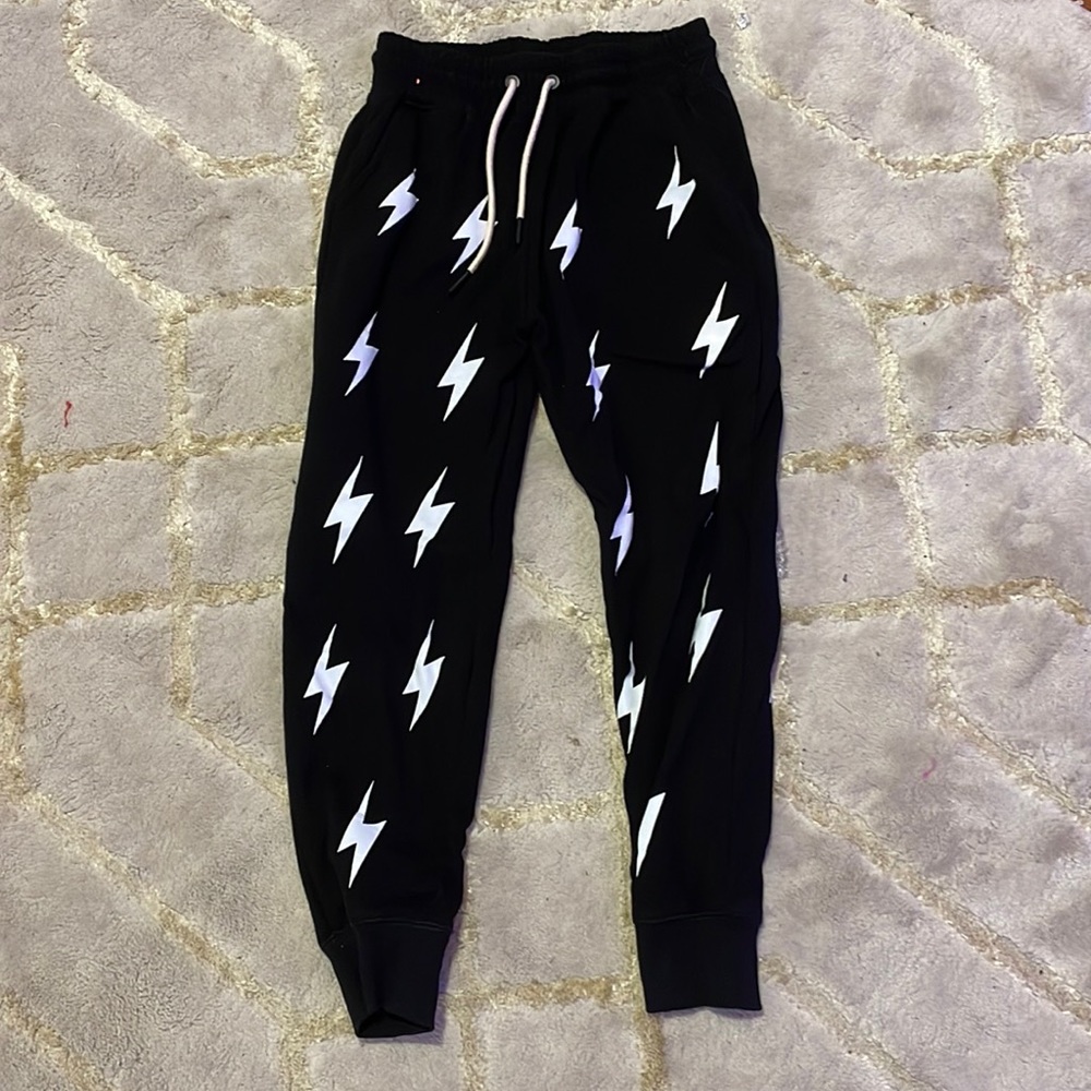 Aviator bolt stitch black and white
